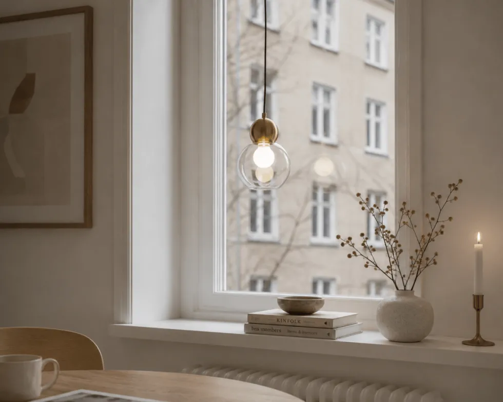Barba Ø15 fönsterlampa