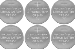 Batteri 6-p CR2450