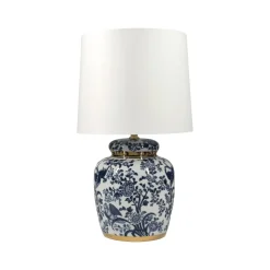 Blomstermåla 43cm bordslampa