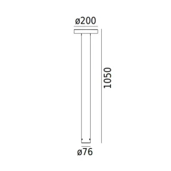 Borg 105cm pollare