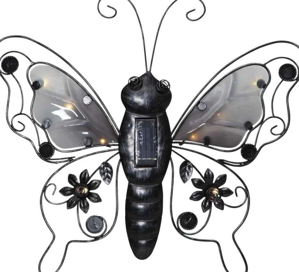 Butterfly solcellslampa