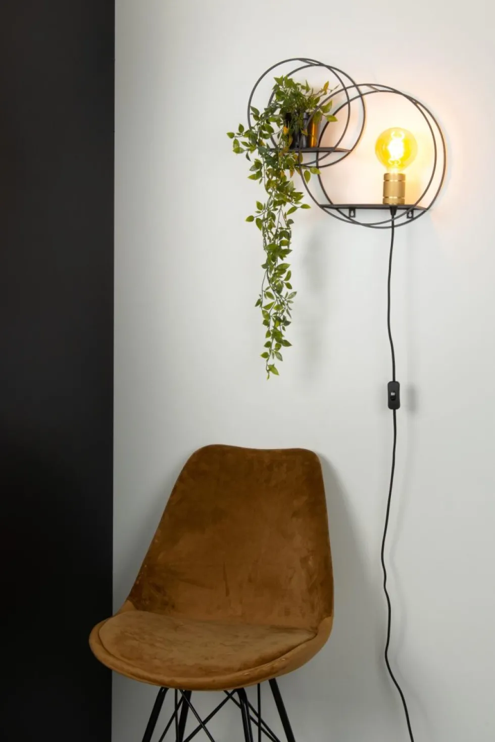 Circle 43cm vägglampa