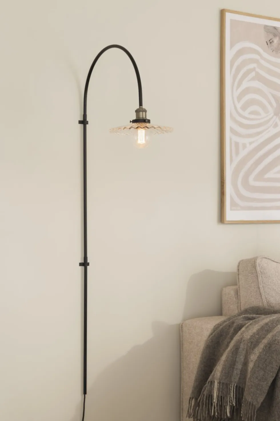 Cobbler 60cm vägglampa