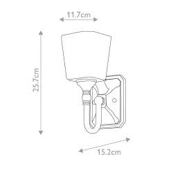 Concord 26cm badrumslampa
