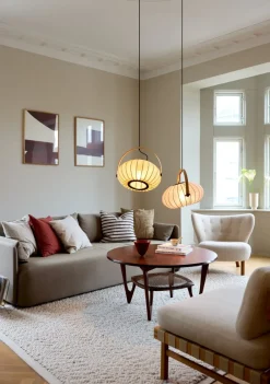 D.C Textil Ø40 taklampa