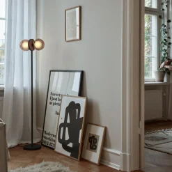 Discus golvlampa