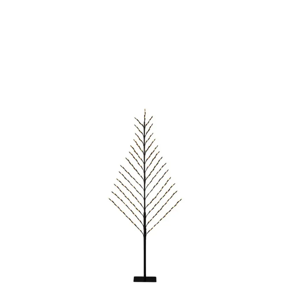 2D svart träd 150cm