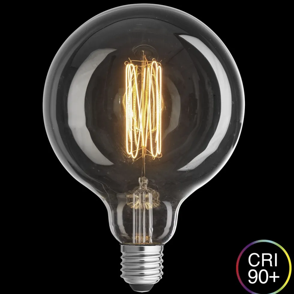 E27 edison glob 2W 2200K dimbar