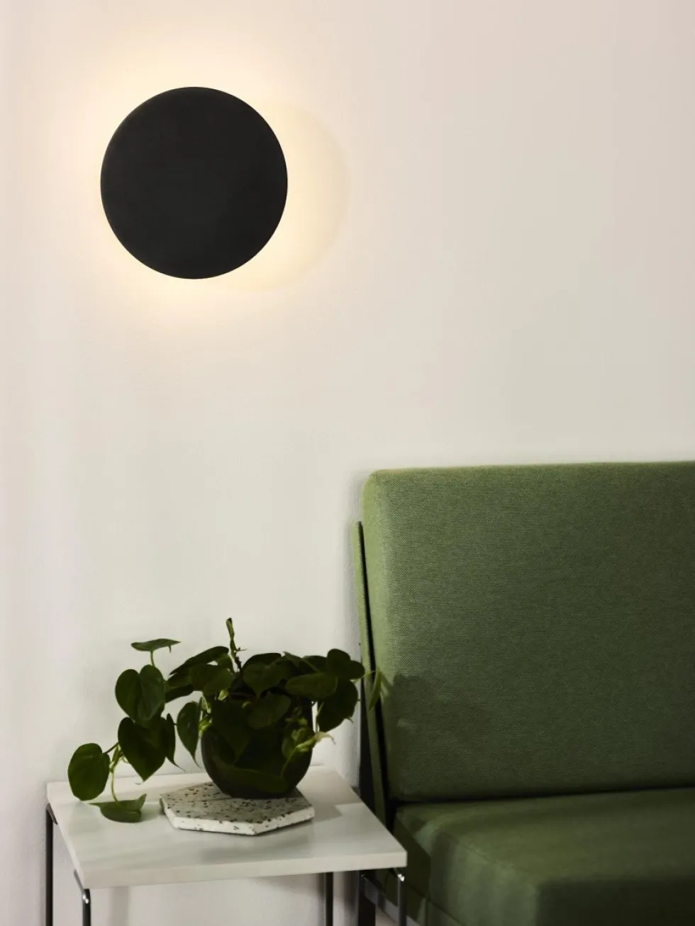Eklyps LED Ø25 vägglampa