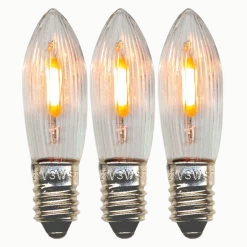 E10 LED 0,5W 3-pack