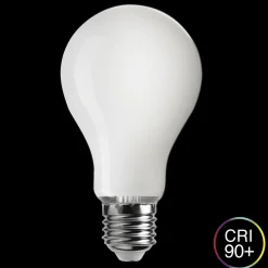 E27 normal opal 12W 3000K dimbar