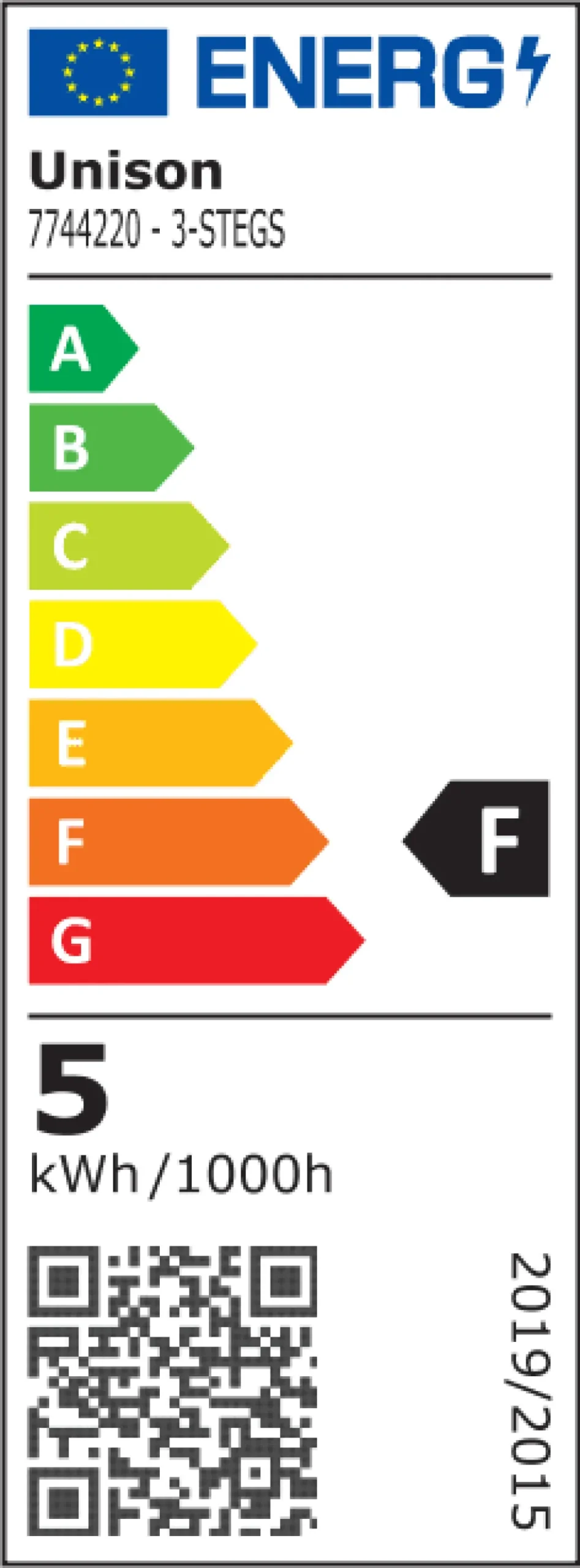 E27 4,5W 2200K 3-steg dimbar minne