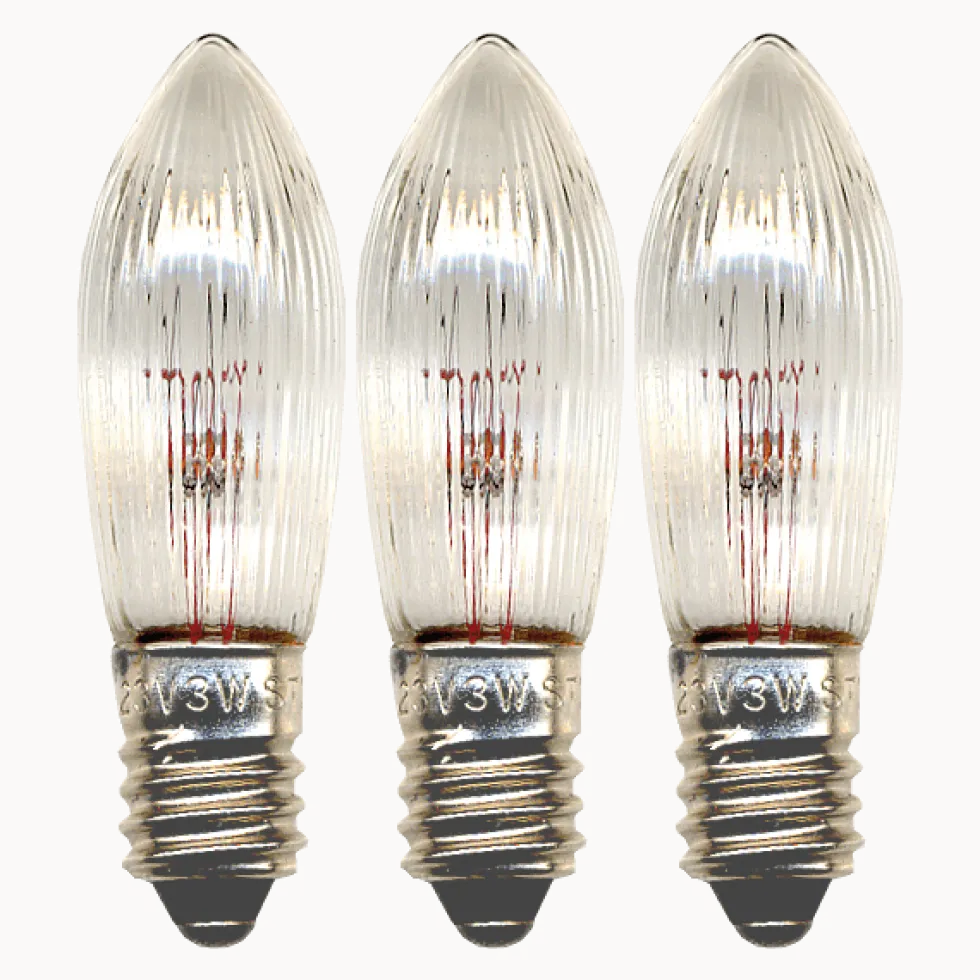 E10 3W 34V 3-pack