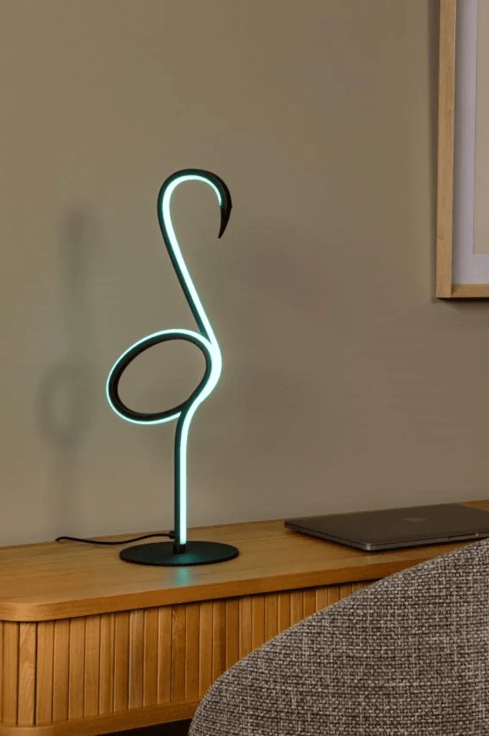 Flamingo 50cm bordslampa