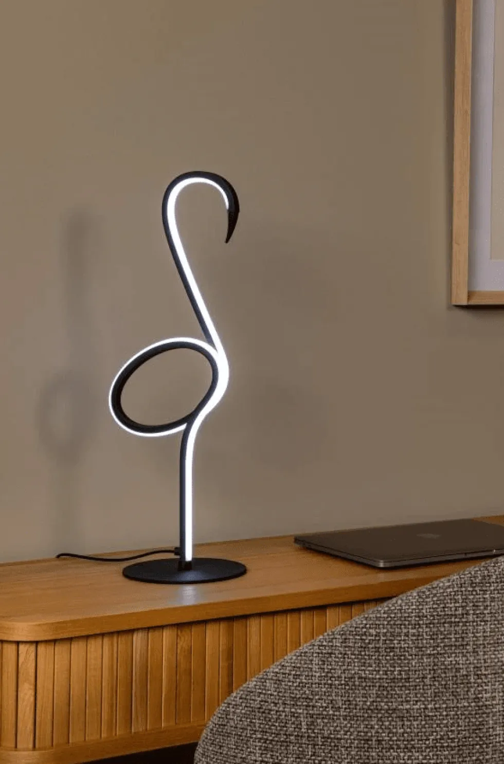 Flamingo 50cm bordslampa