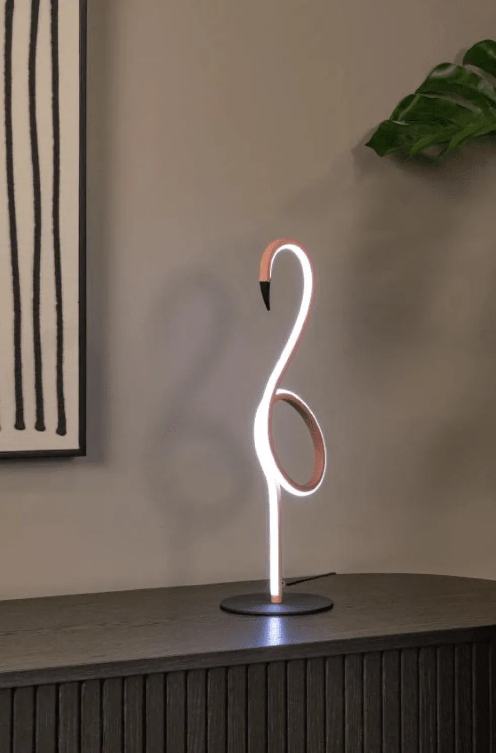Flamingo 50cm bordslampa