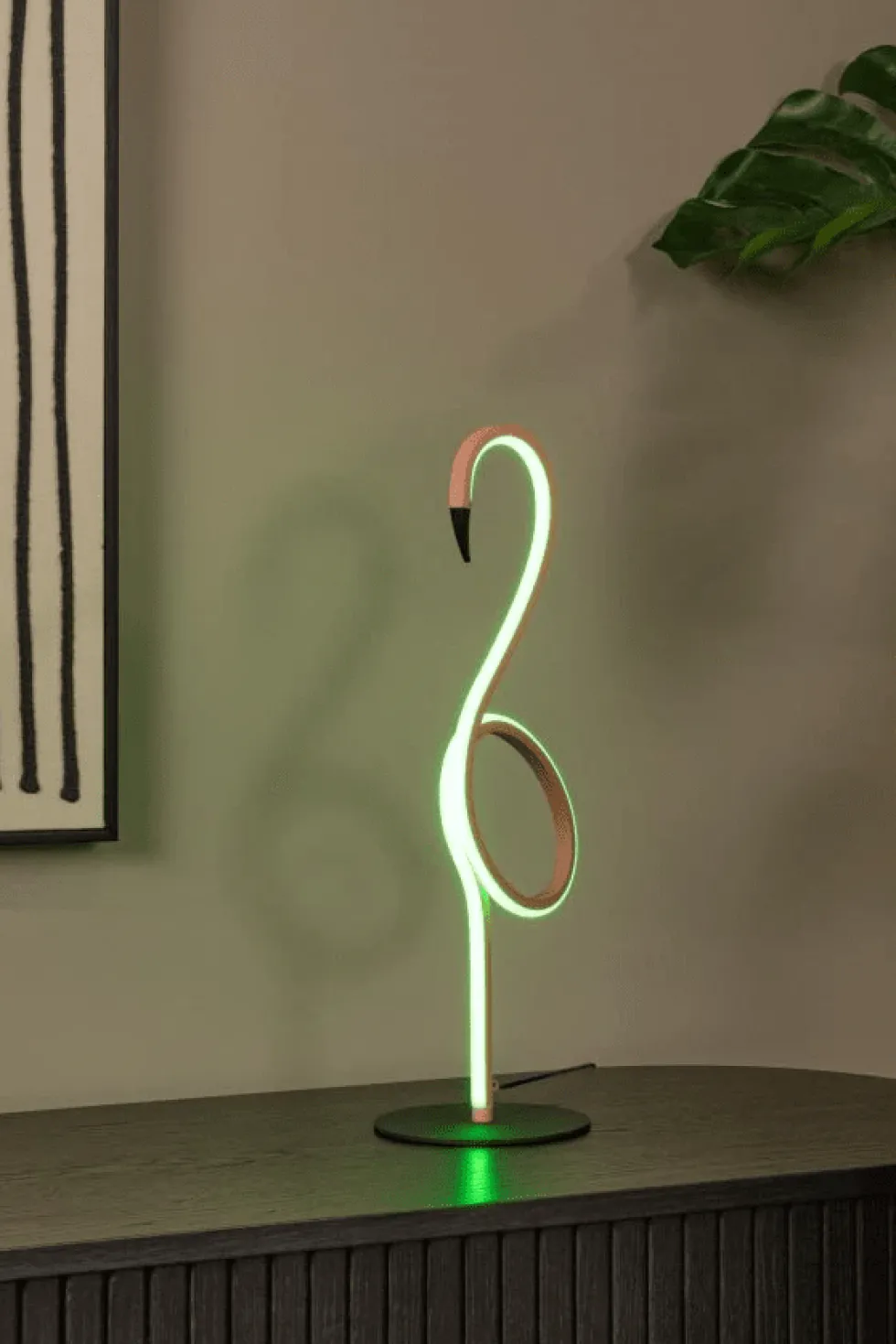 Flamingo 50cm bordslampa