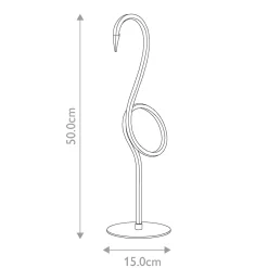 Flamingo 50cm bordslampa
