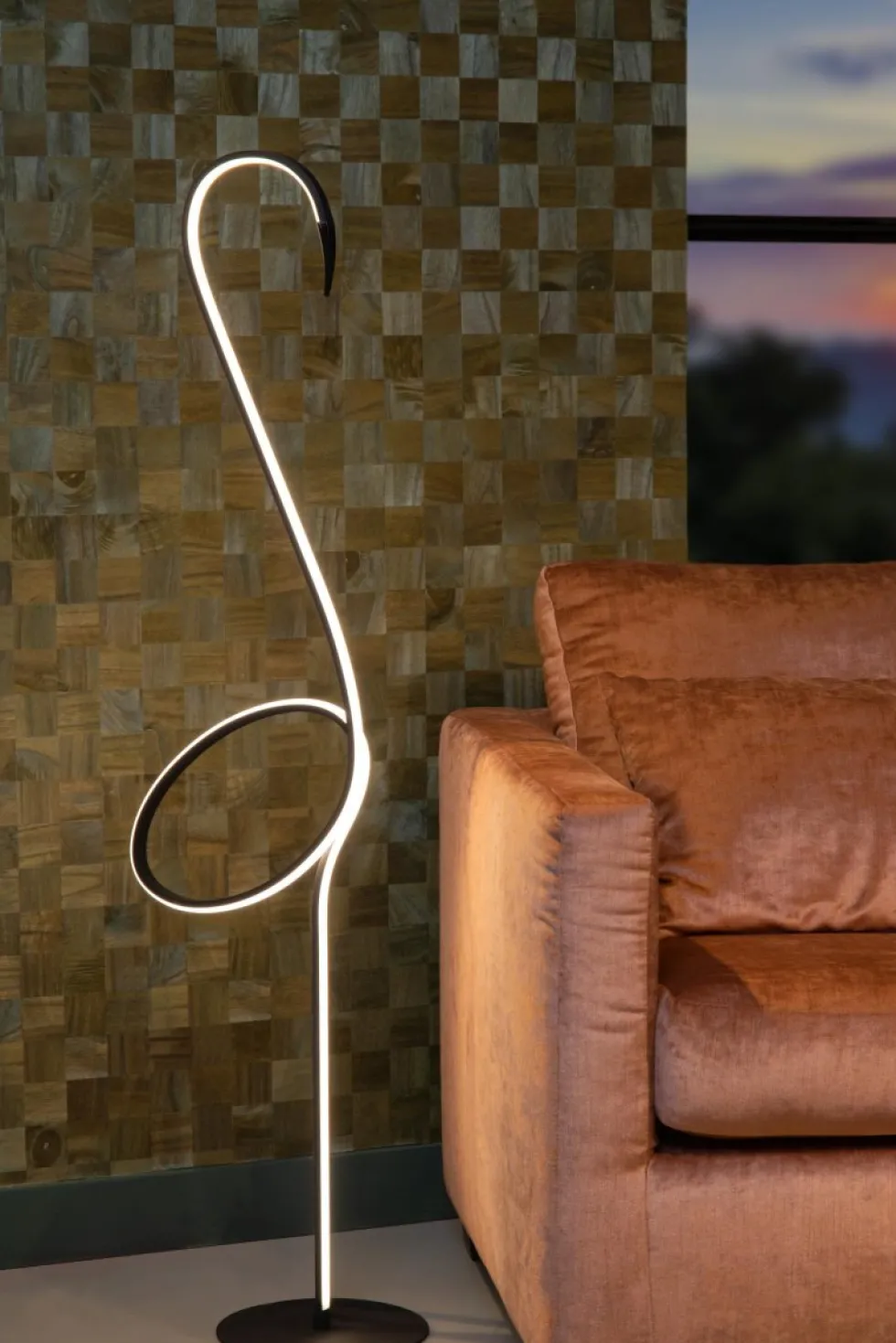 Flamingo golvlampa