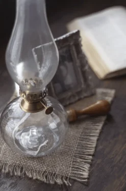 Fotogenlampa Elisabeth Rund Liten