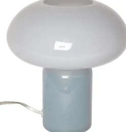 Glas 23cm bordslampa