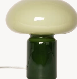 Glas 23cm bordslampa