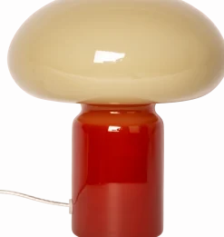 Glas 23cm bordslampa