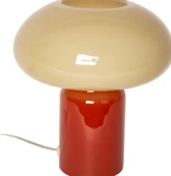 Glas 23cm bordslampa