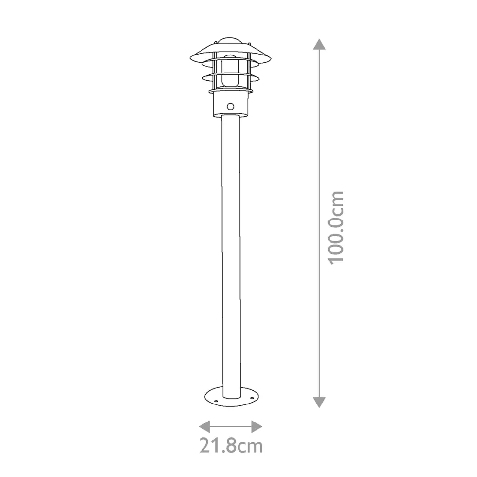Helsingor PIR 100cm pollare