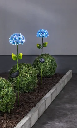 Hortensia solcellslampa