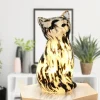 Katt 22cm bordslampa