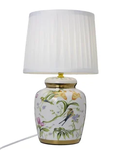 Klassisk grön 44cm bordslampa