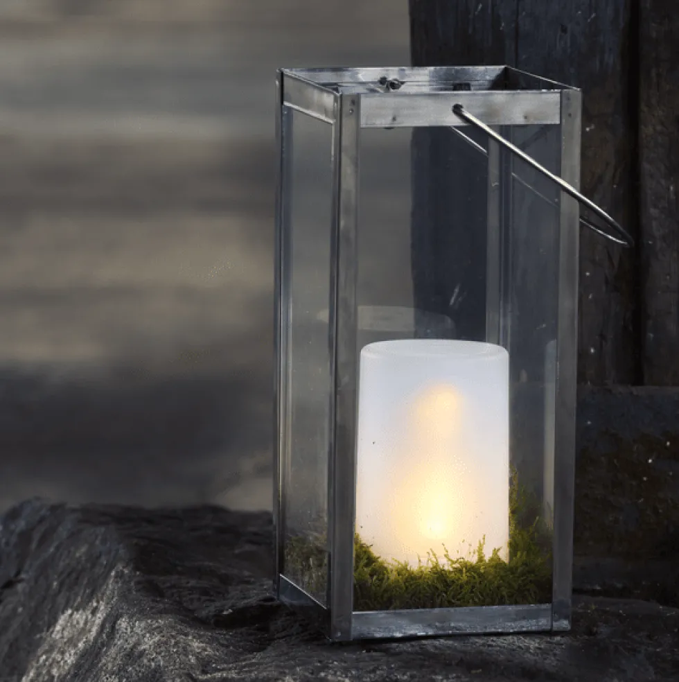 LED Blockljus Flame