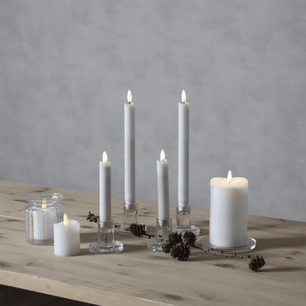 LED Blockljus Flamme