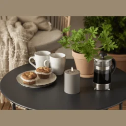 LED Blockljus Flamme Soft 13cm