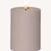 LED Blockljus Flamme Soft 13cm