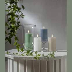 LED Blockljus Flamme Stripe