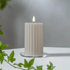 LED Blockljus Flamme Stripe