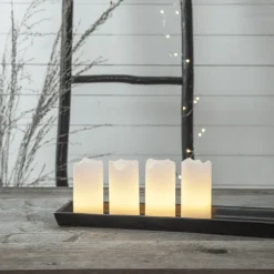 LED Blockljus 4-pack