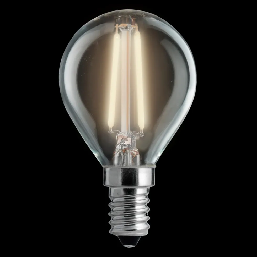 LED E14 klot klar 1W 2700K
