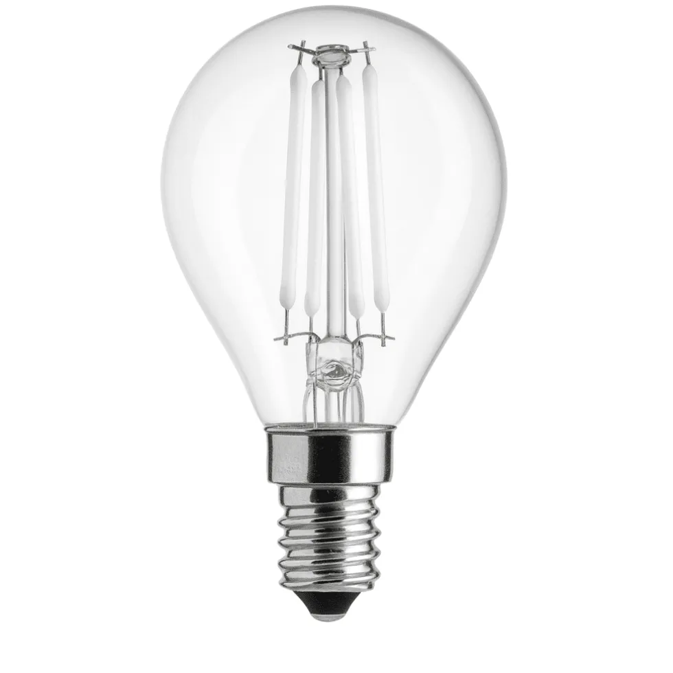 LED E14 klot 2W 2700K dimbar