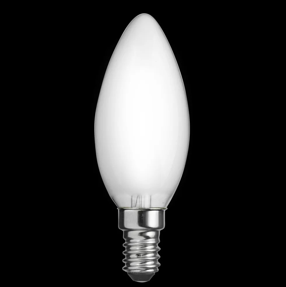 LED E14 kronljus matt 2W 2700K