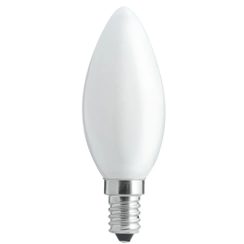 LED E14 kronljus opal 4W 3000K dimbar