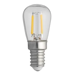 LED E14 päron 0,8W 2200K dimbar