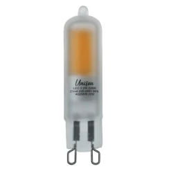 LED G9 matt 2,2W 2200K dimbar