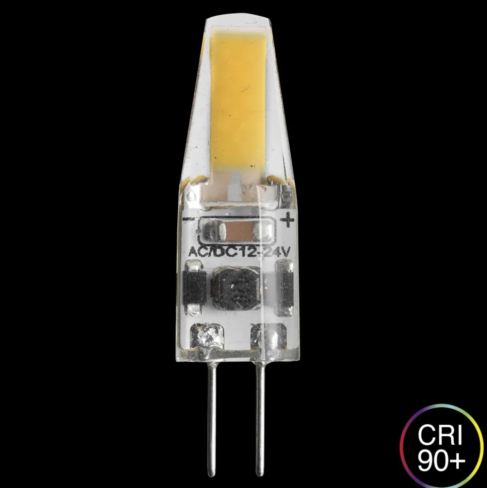 LED G4 silikon 12V 1,5W 3000K dimbar