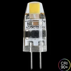 LED G4 silikon 12V 1,1W 3000K dimbar