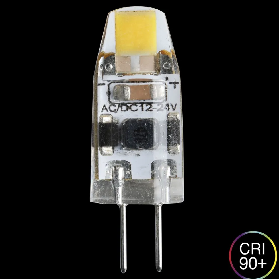 LED G4 silikon 12V 1,1W 3000K dimbar
