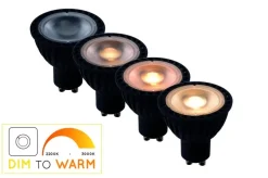LED GU10 5W Dim to warm