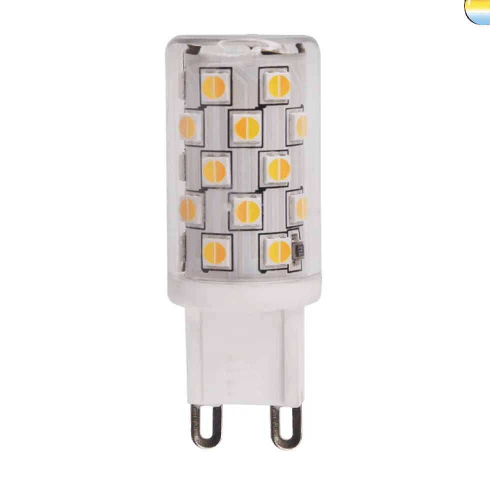 LED G9 4W 2200-3000K dim to warm